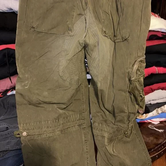 Vintage Polo Ralph Lauren Cargo Pants MENS 38x30 Paratrooper Military 90s Punk